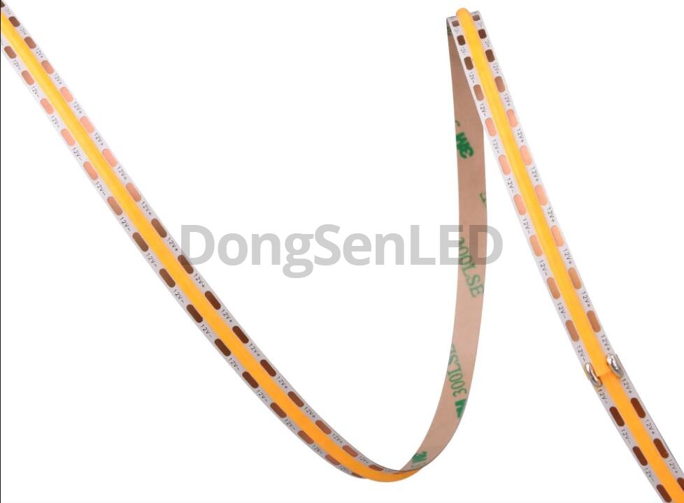 Slim COB LED Strip - ultra thin 5mm COB LED Strip 400 led/m 10mm cuttable