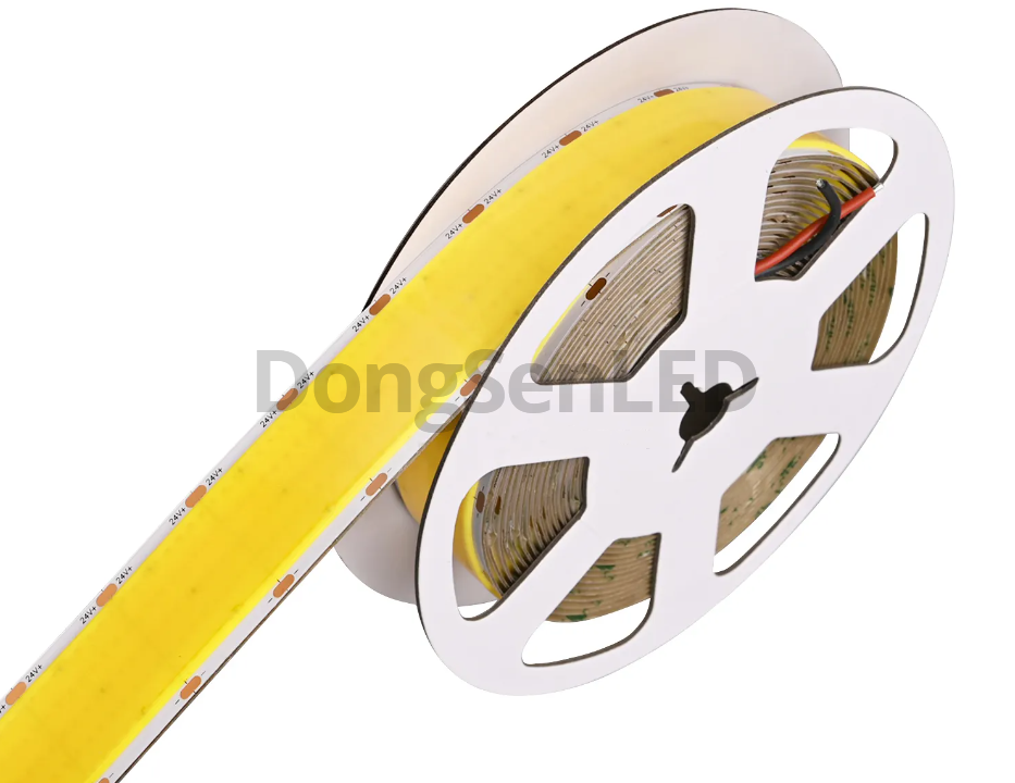 Standard COB led strip - 1600LED/m Ultra bright COB LED Strip 4800lm/m RA90 5 line