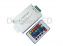 LED Controller - 24-key aluminum infrared led controller DS-IRL24A