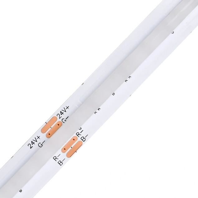 Multi-Color COB LED Strip - High Density RGB COB led strips 840LED/M 10mm