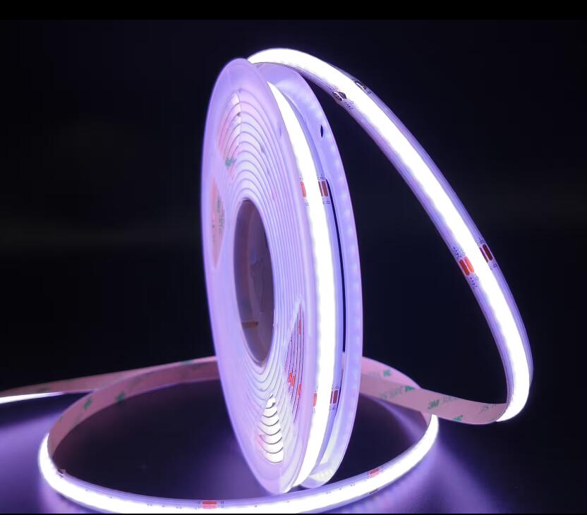 Multi-Color COB LED Strip - 576LED RGB COB LED Strip 10mm 12VDC 14W/m 