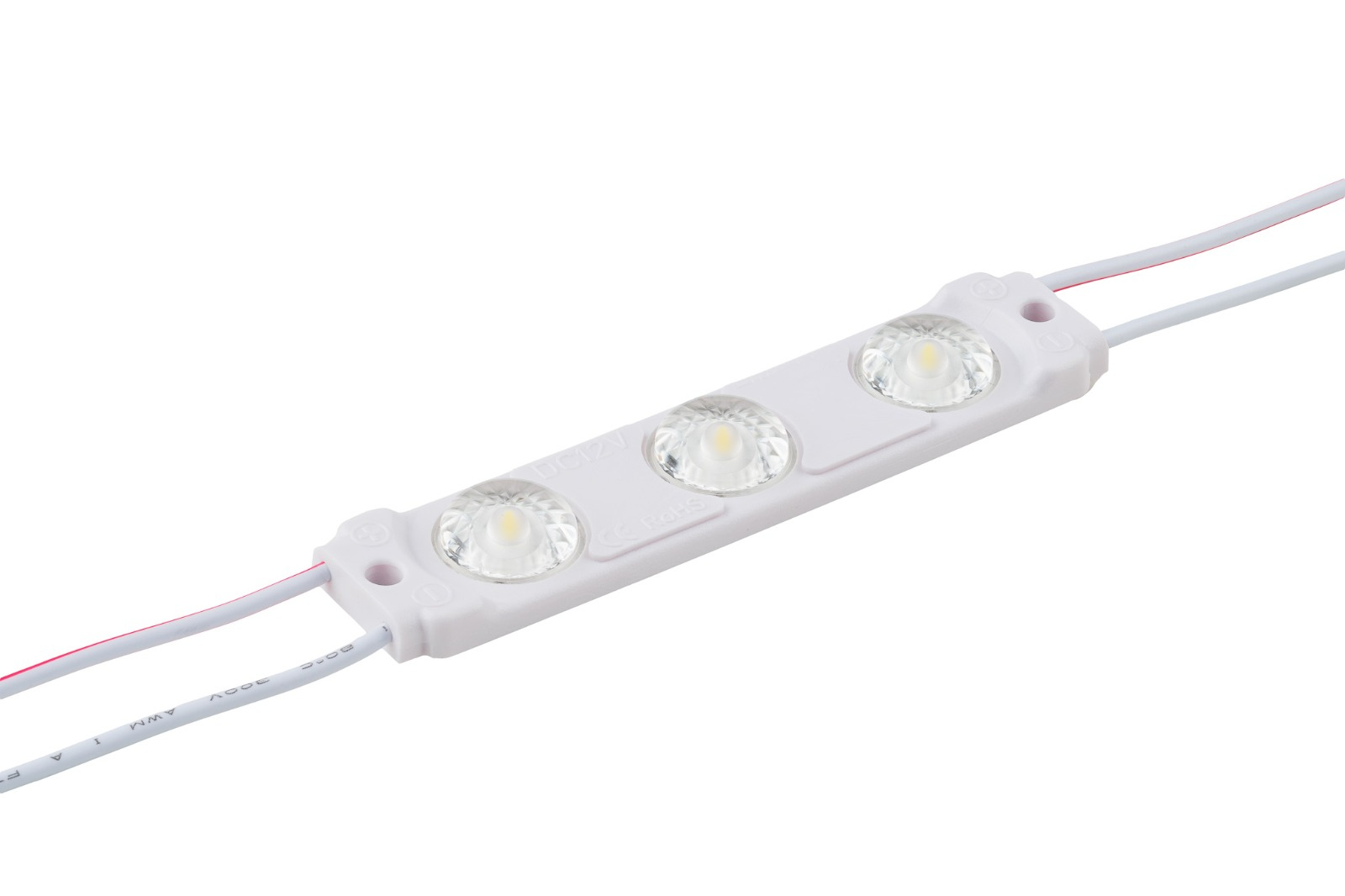 Prism lens LED Module 170° - 3led module wide angle 1.5W, 180lm, nature white,4000k