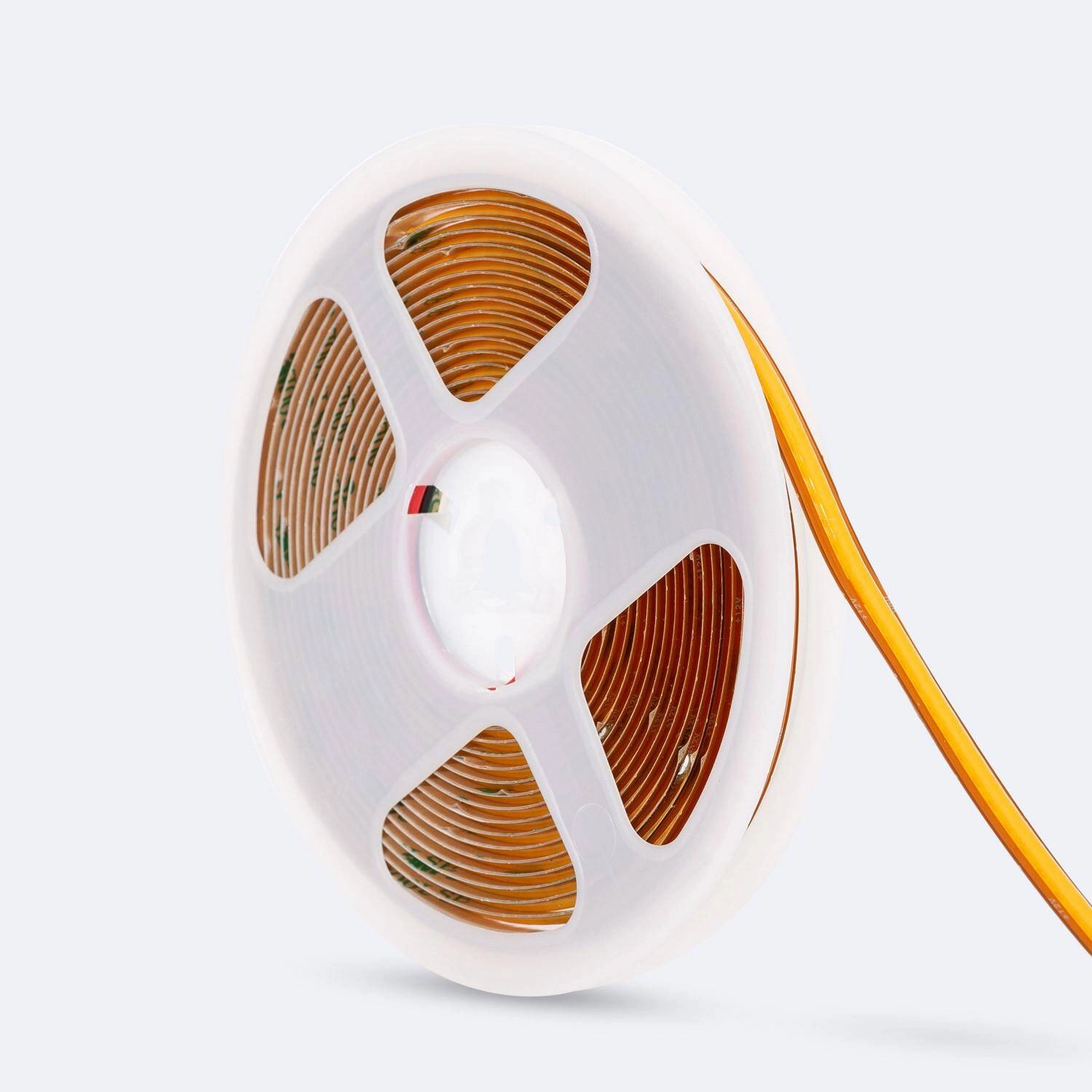 Free Cut COB LED Strip - 5m Free Cut COB LED Strip 528led/m 8mm wide CRI90