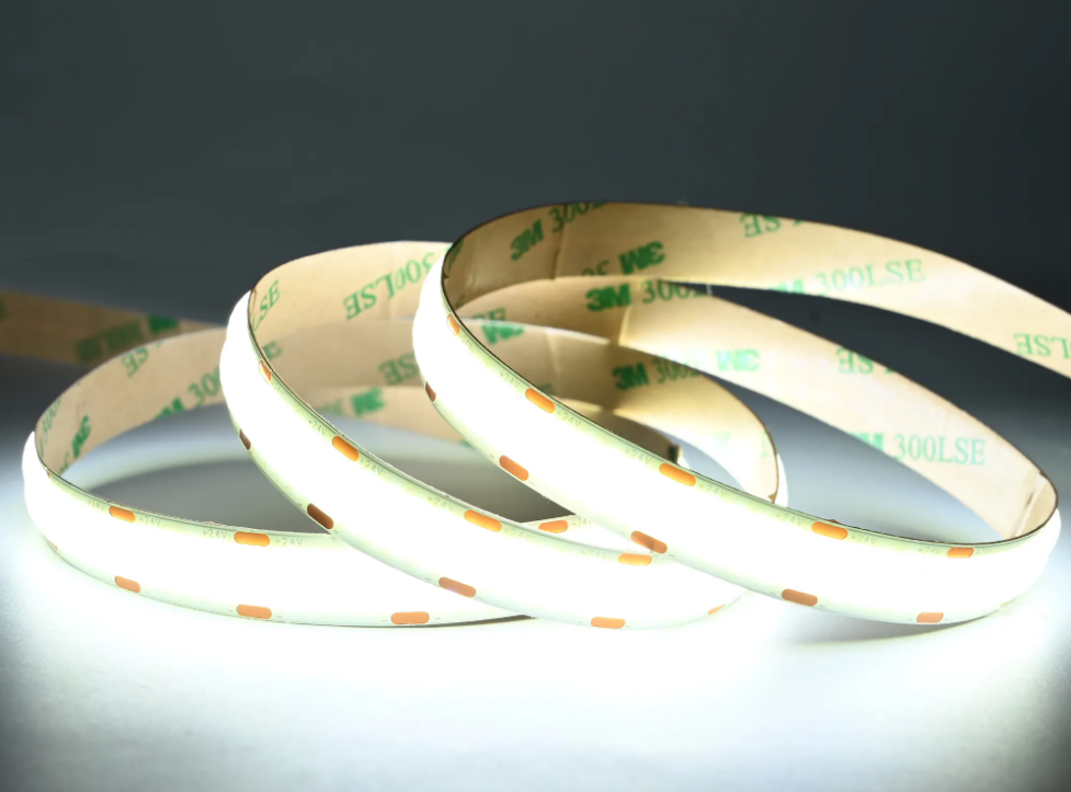 Standard COB led strip - 960led/m Surface COB led strip 25W 3000lm/m 15mm FPCB