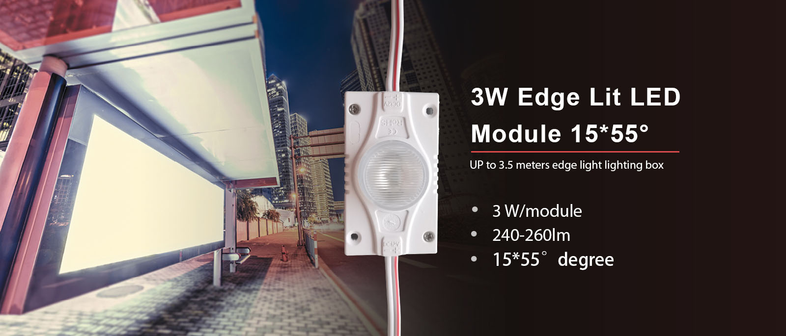 3W Edge Lit LED